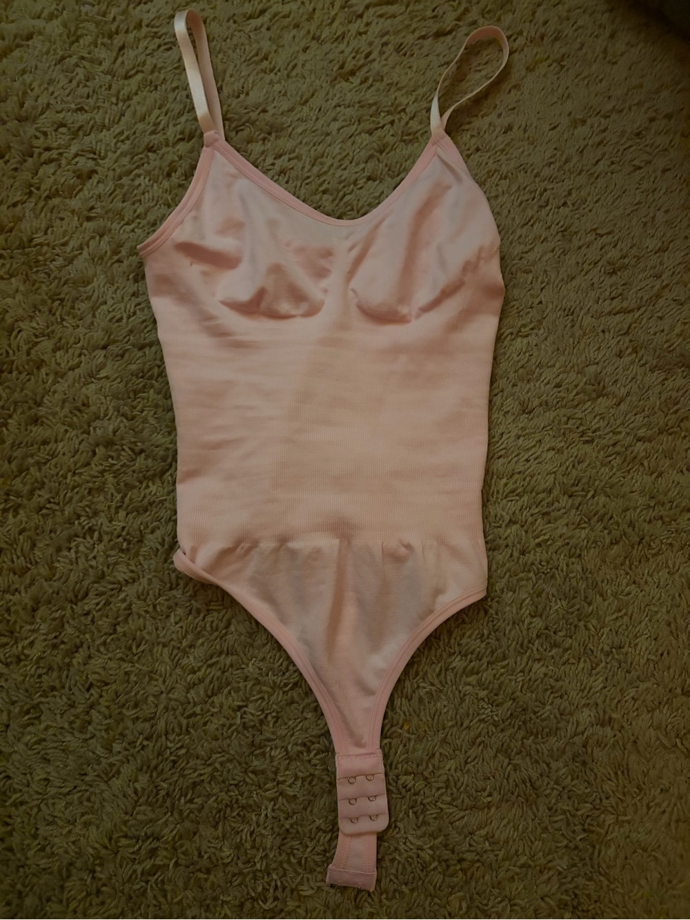 Baby Pink Shapewear Bodysuit